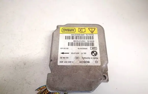 BMW 3 E46 Airbag control unit/module 0285001458 65.77-6912755