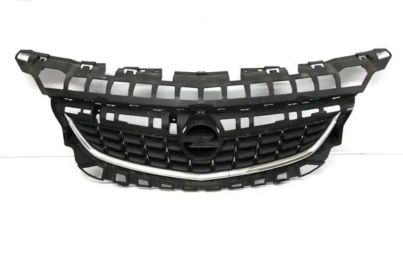 Opel Astra J Front bumper upper radiator grill 13266577