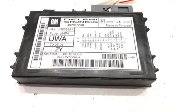 Opel Antara Bluetooth control unit module 13252891
