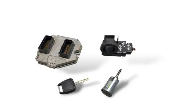 Opel Astra G Engine ECU kit and lock set 55559287 5WK9451 5033112284