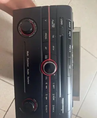 Mazda 3 I Radio/CD/DVD/GPS head unit Bp4m66950a 03G1B26417 14789909