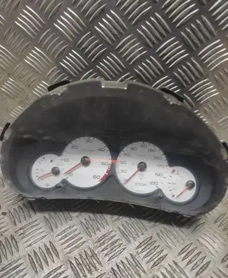 Peugeot 206 Speedometer (instrument cluster) 9651740280
