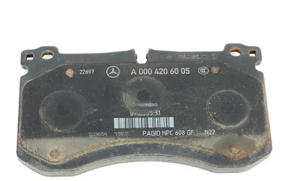Mercedes-Benz C AMG W202 Drum brake (rear) A0004206005