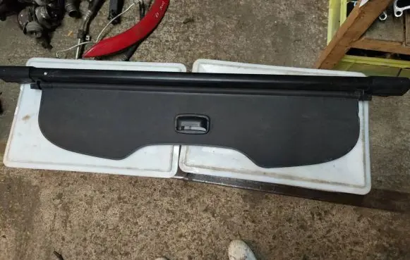 Parcel shelf load cover
