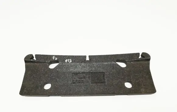Front bumper foam support bar