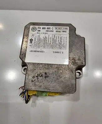 Volkswagen Touran I Airbag control unit/module 1T0909605C 09H025S1508 5WK43518