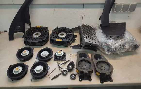 BMW X5 F15 Audio system kit 65129366164 65129393185 65129343766