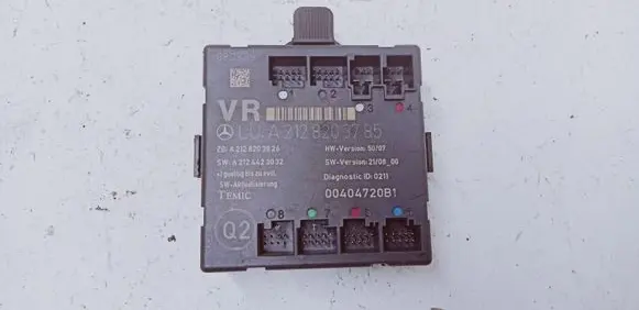 Mercedes-Benz C W204 Door control unit/module A2128203785