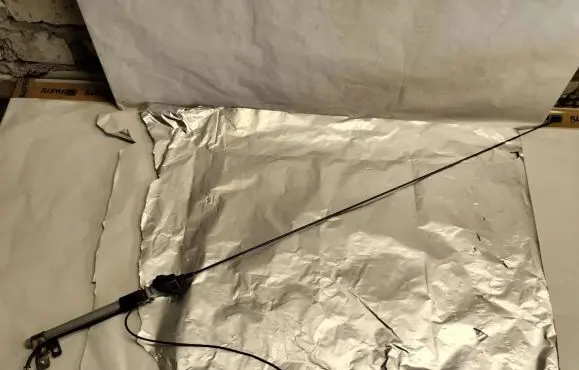 Interior comfort aerial antenna