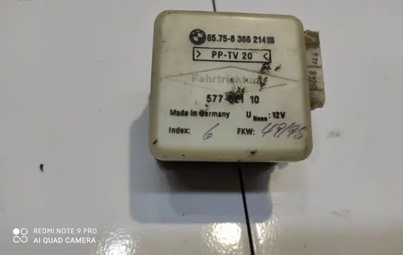 BMW 3 E36 Alarm movement detector/sensor 65758366214
