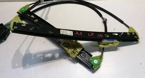Audi A1 Front door manual window regulator 8X3837461 14022011 1021921234103