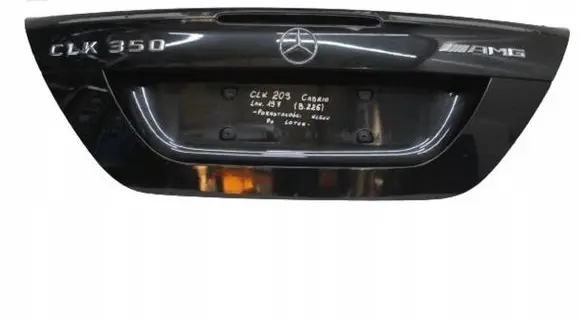 Mercedes-Benz CLK A209 C209 Tailgate/trunk/boot lid CLKW209C197FFA