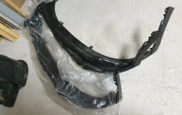 Hyundai Santa Fe Rear bumper lower part trim 86550S1900
