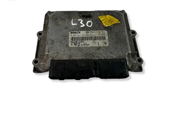 Fiat Stilo Engine control unit/module 55191209 0281011553