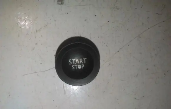 Renault Megane II Engine start stop button switch 2793402 107836