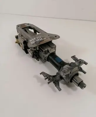 Steering wheel axle set