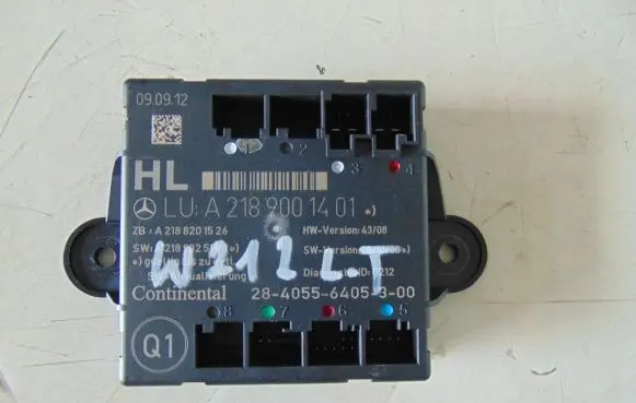 Mercedes-Benz E W212 Door control unit/module A2189001401
