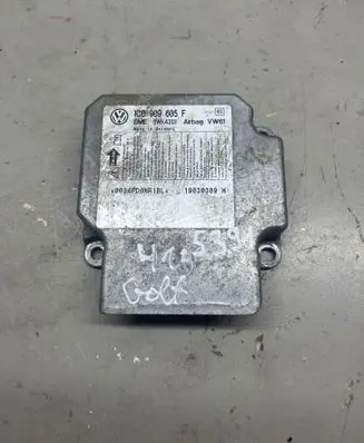 Seat Alhambra (Mk1) Airbag control unit/module 1C0909605F 5WK43131 19030309H