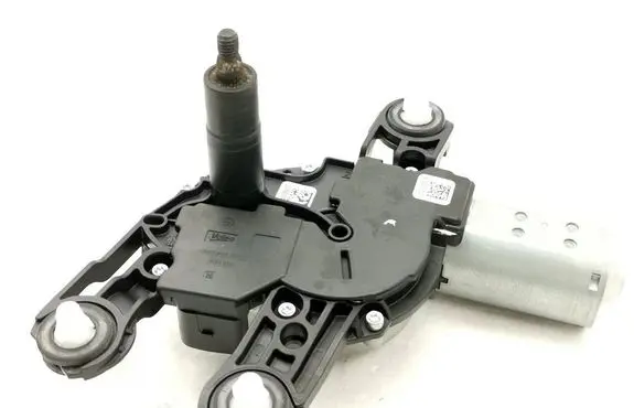 Front wiper linkage and motor