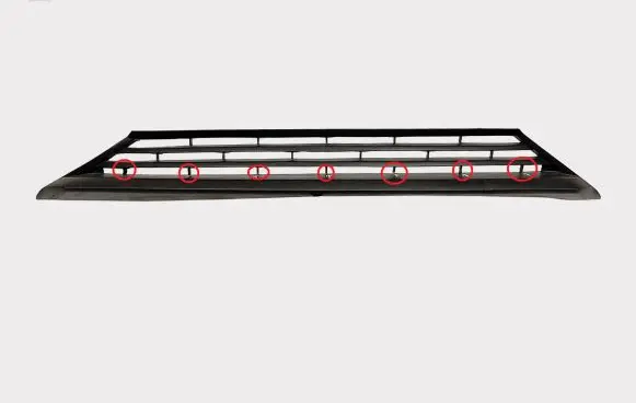 Front bumper lower grill