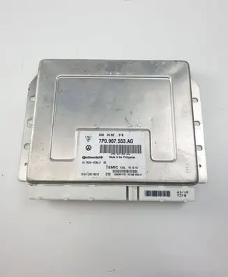 Volkswagen Touareg II Air suspension control unit module (rear) 7P0907553AG 15152802542 D101720116212