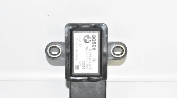 BMW 5 E39 ESP acceleration yaw rate sensor 1165292 BOSCH0265005215