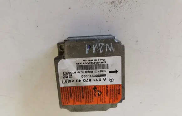Mercedes-Benz E W211 Airbag control unit/module A2118704326