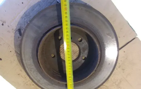 BMW 3 E46 Rear brake disc