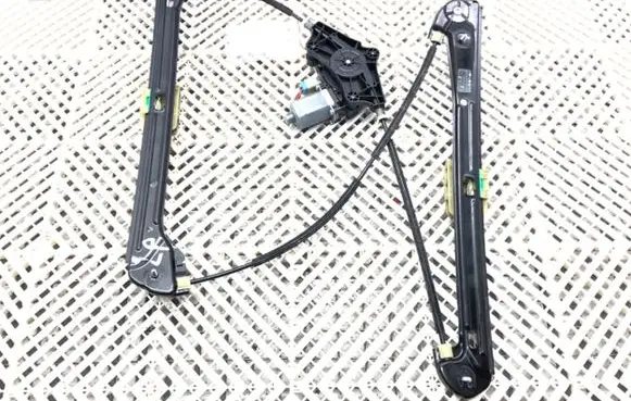 Front door window regulator with motor