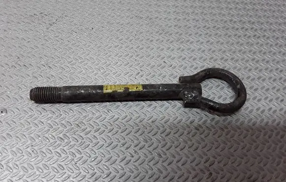 Towing hook eye