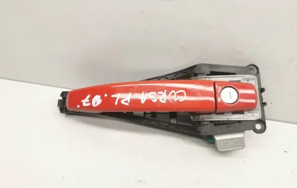 Opel Corsa D Front door exterior handle 15710406