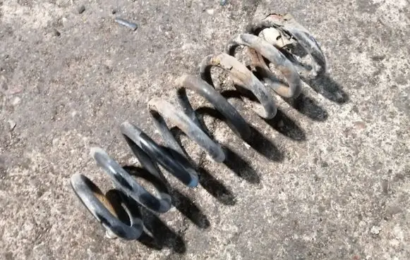 Peugeot 607 Rear coil spring