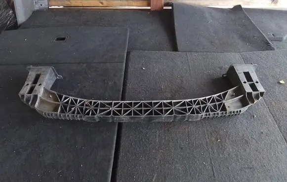Peugeot 308 Front bumper support beam 9656741480
