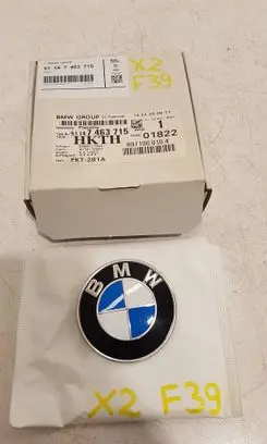 BMW X2 F39 Manufacturer badge logo/emblem 7463715