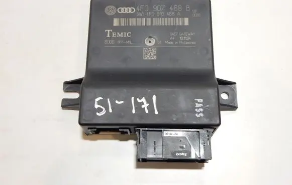 Audi A6 S6 C6 4F Gateway control module 4F0907468B 51170