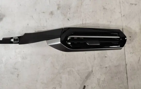 Dashboard air vent grill cover trim