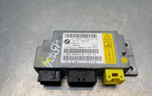 BMW 7 E65 E66 Airbag control unit/module 037125057 0005710 6920481