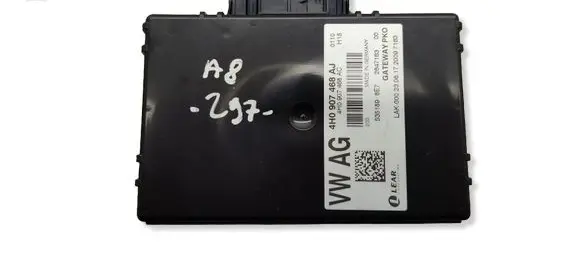 Audi A8 S8 D4 4H Gateway control module 4H0907468AC