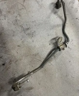 Fuel injector supply line/pipe