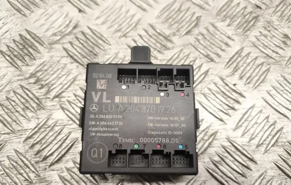 Mercedes-Benz C W204 Door control unit/module A2048701926 A2048200326 A2044421732