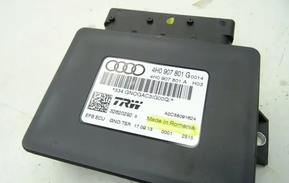 Audi A6 S6 C7 4G Hand brake control module 4H0907801G