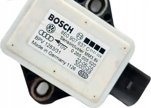 Audi A4 S4 B7 8E 8H ESP acceleration yaw rate sensor 8E0907637C