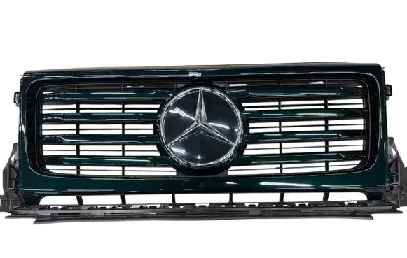 Mercedes-Benz G W463 2nd Gen Front bumper upper radiator grill A4638880300 A4658880100