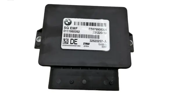 BMW 5 F10 F11 Hand brake control module 32620257 EB679908301 679908301
