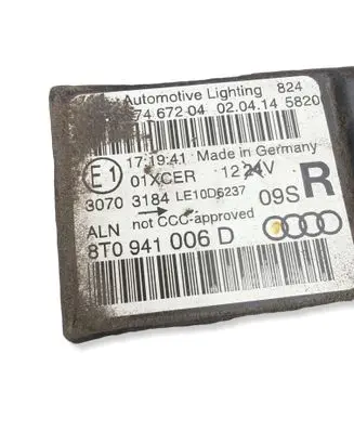 Audi A5 Sportback 8TA Headlight/headlamp 8T0941006D
