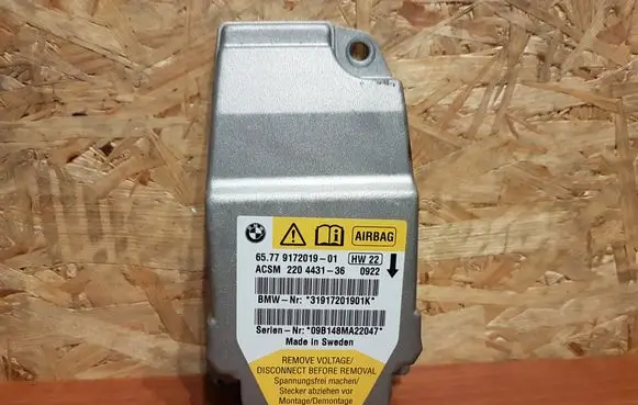 BMW 5 E60 E61 Airbag control unit/module 1127 31917201901K
