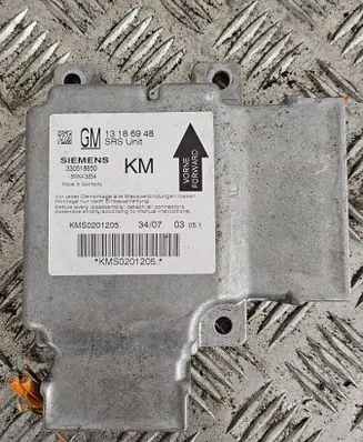 Opel Signum Airbag control unit/module 13186948 5WK43654 330518650