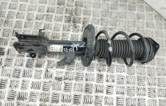Peugeot 208 Front shock absorber with coil spring 9831168980