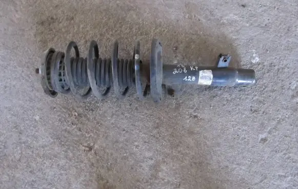 Peugeot 208 Front shock absorber with coil spring 9804831180
