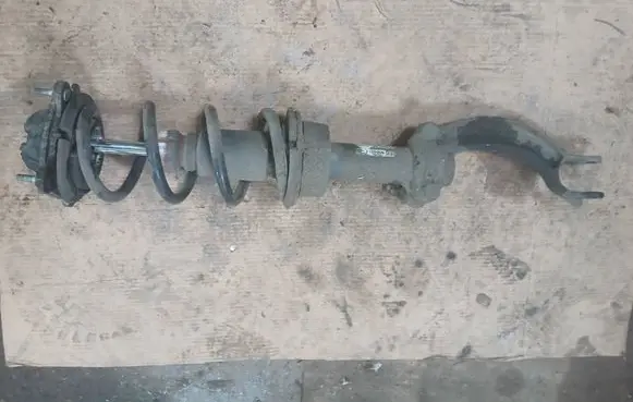 Audi A7 S7 4G Front shock absorber with coil spring 4G8031F